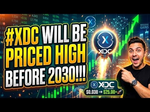 🚨XDC WILL BE PRICED HIGH BEFORE 2030!!!