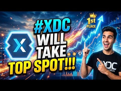 🚨#XDC WILL TAKE THE TOP SPOT!!!