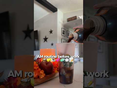 current morning routine before work ☀️ ☕️ 🧼 #morningroutine #productivity #amroutine